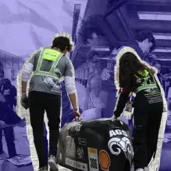 Competidores del Shell EcoMarathon Americas 2025