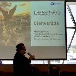 Enrique Cortés abre las sesiones para la creación de un Centro de IA y Datos en el Tec campus Chihuahua