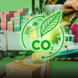 Montaje de elementos involucrados en la logístic ade la industria textil