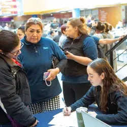 Prevención oftalmológica en Flex, campaña para colaboradores realizada por estudiantes del Tec Guadalajara. 
