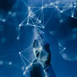 Mano robótica conviviendo con software