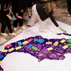 Estudiante en actividad de Con-ciencia Social