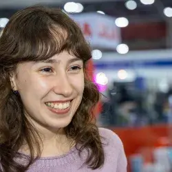 M.B., the young writer who decided to live without happy endings