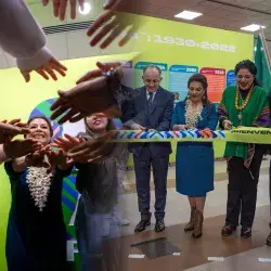 Directivos del Tec CCM y autoridades capitalinas inauguraron el Centro de Voluntarios para el Mundial 2026.