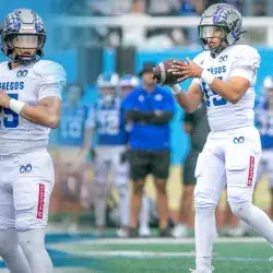 Diego Tamez jugando para Borregos CCM