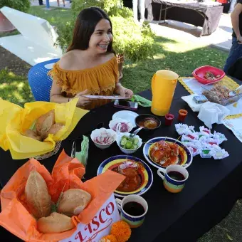 Alumnos participando en el Día de las Humanidades