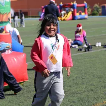 Niña feliz