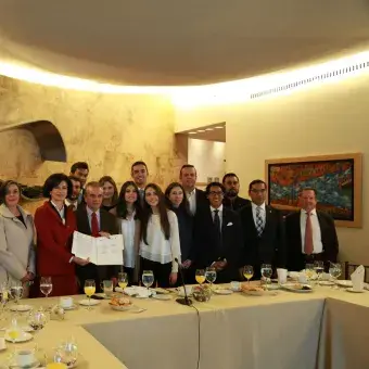 Firma de convenio Organización Ruta Monarca y Tec de Monterrey 