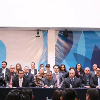 Autoridades de la institución acompañaron el evento.