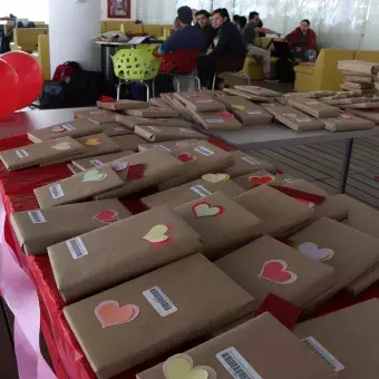 Feria de San Valentín Profesional.