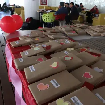 Feria de San Valentín Profesional.