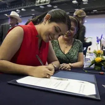 Firma de título