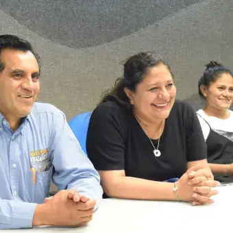 alumno exponiendo 