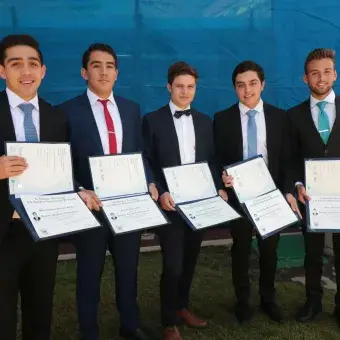 Graduación de preparatoria, generación Mayo 2018.
