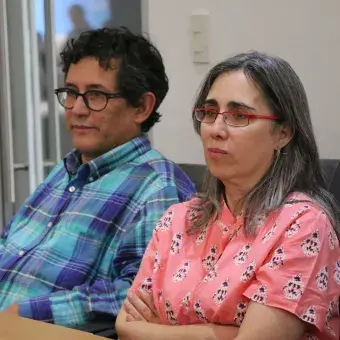 alumno exponiendo 