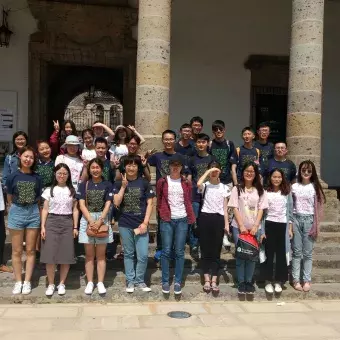 Fotogalería visita Universidad de Fudán