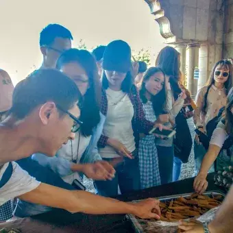 Fotogalería visita Universidad de Fudán