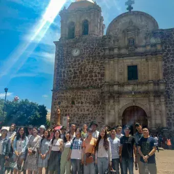 Fotogalería visita Universidad de Fudán