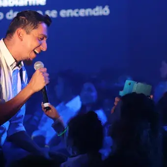 Alumnos durante el concierto ensamble Karaoke Night