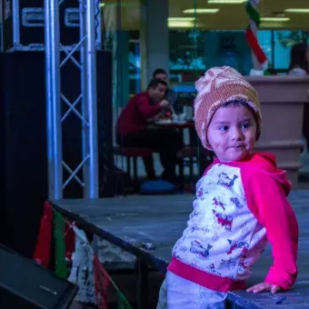 Fotografía del festejo de la noche mexicana en el TEC Toluca