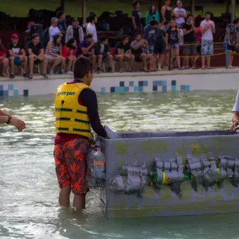 La Regata Industrial organizada por la Sociedad de Alumnos de Ingeniería Industrial y de Sistemas (SAIIS), se llevó a cabo en las instalaciones del parque acuático Ixtapan de la Sal en el Estado de México.