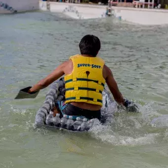 La Regata Industrial organizada por la Sociedad de Alumnos de Ingeniería Industrial y de Sistemas (SAIIS), se llevó a cabo en las instalaciones del parque acuático Ixtapan de la Sal en el Estado de México.