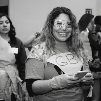 Alumnos en semana i disfrutando de la experiencia 