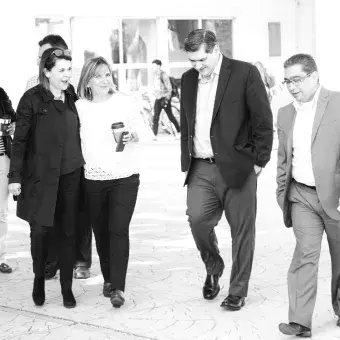 David Garza visita campus Hidalgo 