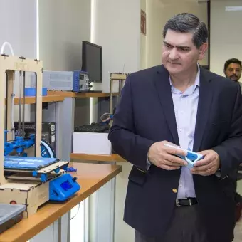 David Garza visita campus Hidalgo 