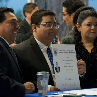 Alumnos que gradúan este semestre