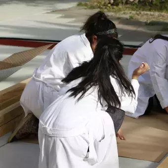 Alumnos trabajando en su semana de tópicos