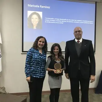 Marisela Ramírez con 25 años en el Tec