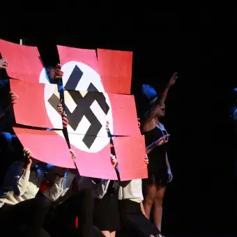 Años 40, esvástica nazi