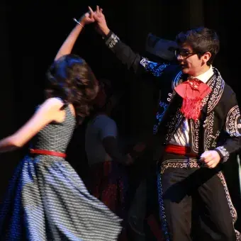 Mariachi representando a México