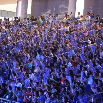 Inauguración del nuevo Estadio Borregos en el Tec campus Monterrey