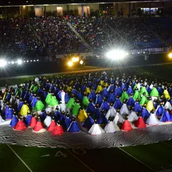 Inauguración del nuevo Estadio Borregos en el Tec campus Monterrey