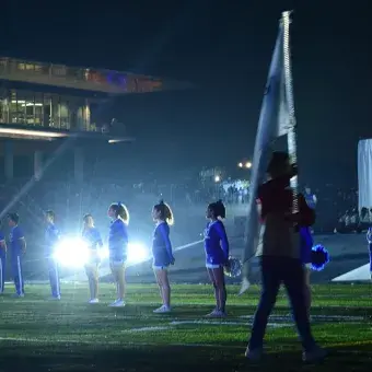 Inauguración del nuevo Estadio Borregos en el Tec campus Monterrey
