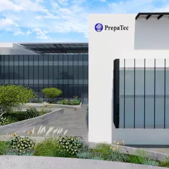 Render de la nueva PrepaTec campus León