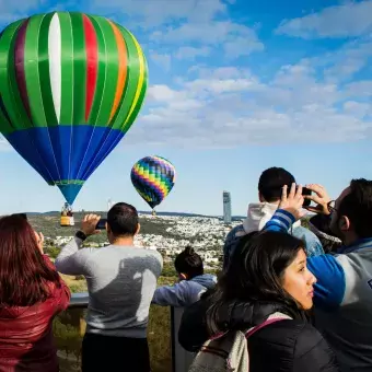 Festival Internacional del Globo desde el Tec