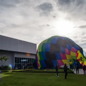 Festival Internacional del Globo desde el Tec