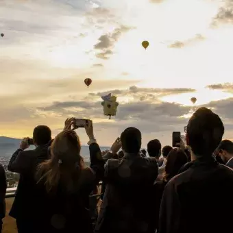 Festival Internacional del Globo desde el Tec