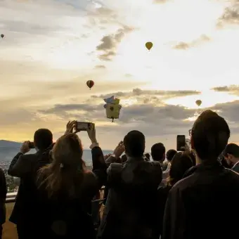 Festival Internacional del Globo desde el Tec