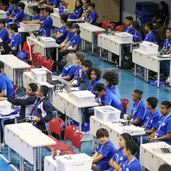 Estudiante se encuentra en la competencia.