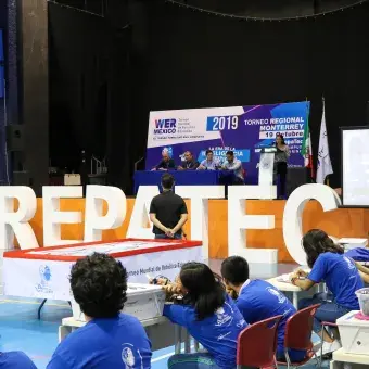 Estudiante se encuentra en la competencia.