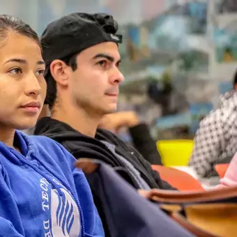 Alumnos del Tecnológico de Monterrey viviendo su Semanai en campus Tampico