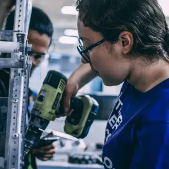 Ensamble de Ampire, robot de PrepaTec