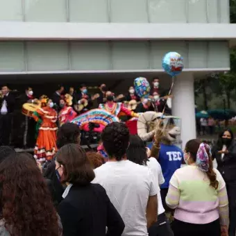 Así se vivió el aniversario del Tec en campus Guadalajara.