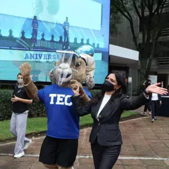 Así se vivió el aniversario del Tec en campus Guadalajara.