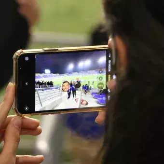 Amigos y familiares se reunieron para apoyar al equipo de los Borregos