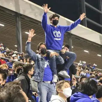 La comunidad estudiantil de Tec apoyando en todo el momento a su equipo 